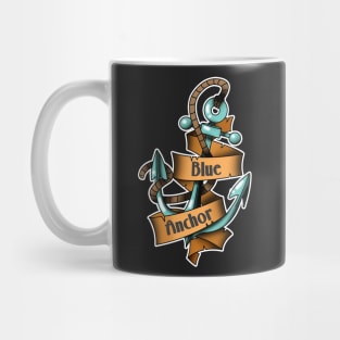 Blue Anchor Mug